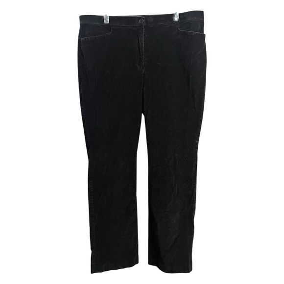 NORTHERN REFLECTIONS  Corduroy Dark Brown Wide Leg Pants Casual 36x38 Relax Fit - Picture 1 of 8